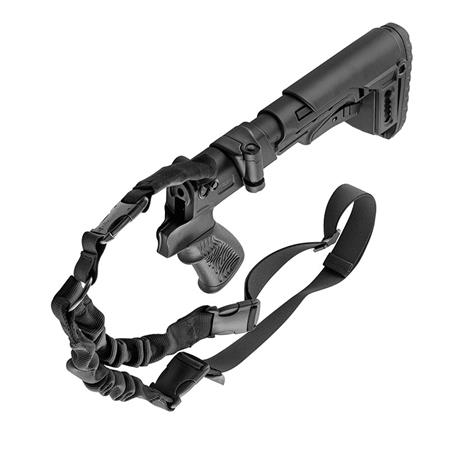 Pack Poignée + Crosse Télescopique + Adapteur De Repli + Sangle Dlg Tactical Tactical Pour Fusil À Pompe Turc