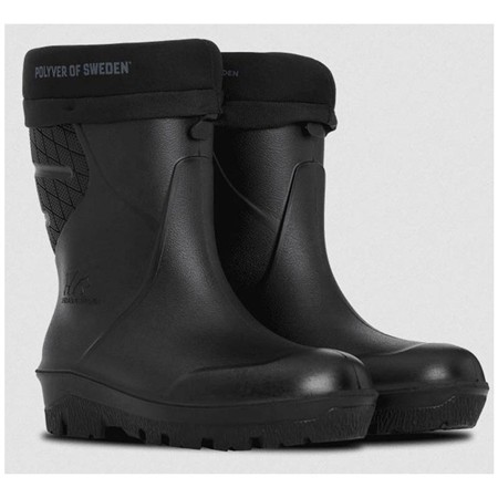 PACK STÖVLAR UNISEX POLYVER CLASSIC SPORT MID SVART + VÄSKA