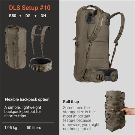 PACK VORN DLS #10 SAC À DOS REPLIABLE 50L