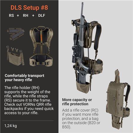 PACK VORN DLS #8 CADRE + PORTE CARABINE