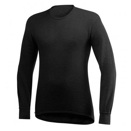 Παιδικό Πουλόβερ Woolpower Crewneck 200 - Μαύρο