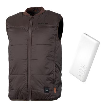 Πακέτο Θερμαινόμενο Γιλέκο + Μπαταρία Somlys Thermoshield 217