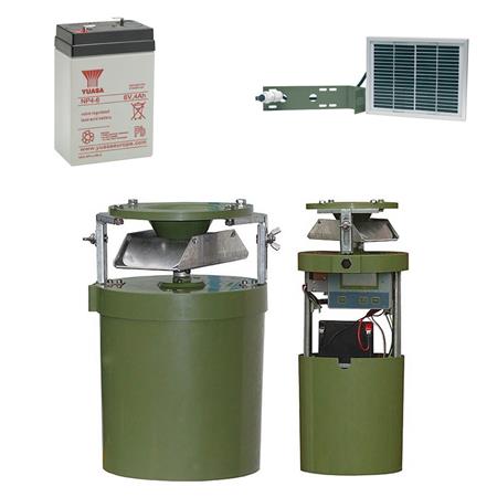 Paketti Automaattinen Syöttölaite + 6V Akku + Aurinkopaneeli Roc Import