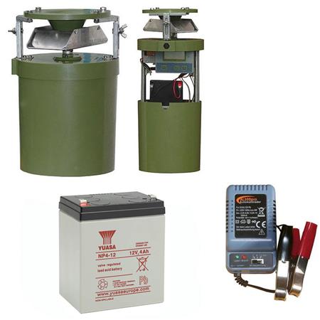 Paketti Syöttölaite 12V + Akku + Laturi Roc Import Power Feeder
