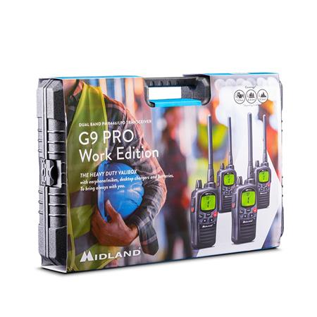 PAKKE MED WALKIE-TALKIES MIDLAND G9 PRO - PAKKE MED 4