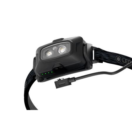 PANDELAMPE LED LENSER HF4R CORE BLACK