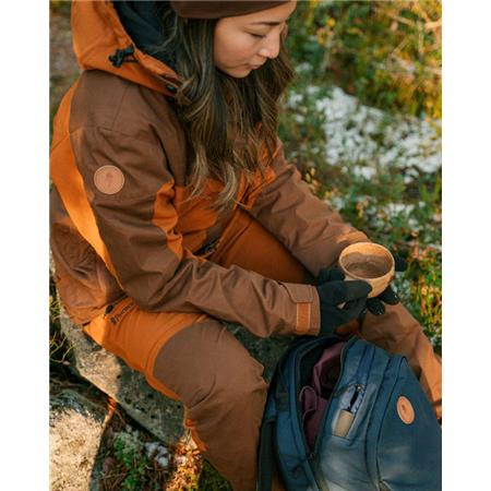 PANTALÓN DE MUJER PINEWOOD FINNVEDEN HYBRID EXT - FUDGE/NOUGAT