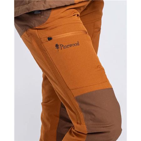 PANTALÓN DE MUJER PINEWOOD FINNVEDEN HYBRID EXT - FUDGE/NOUGAT
