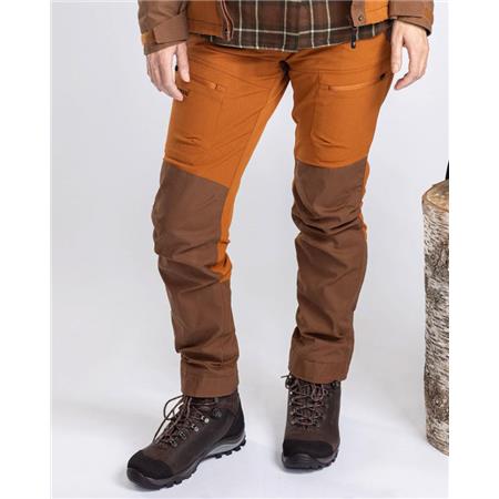 PANTALÓN DE MUJER PINEWOOD FINNVEDEN HYBRID EXT - FUDGE/NOUGAT