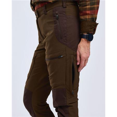 PANTALÓN DE MUJER PINEWOOD FINNVEDEN HYBRID - MARRON