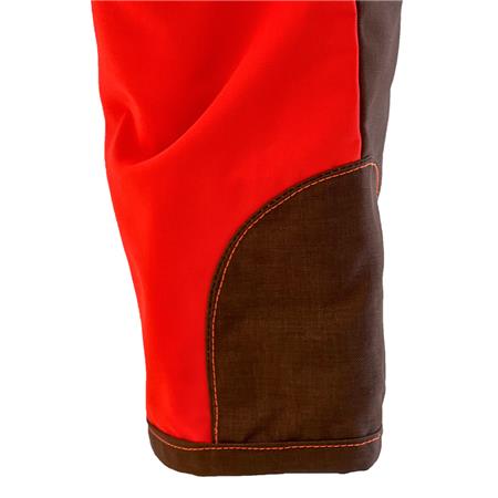 PANTALÓN DE RASTREO PARA HOMBRE CON REVESTIMIENTO DELANTERO - NARANJA/MARRÓN F.P CONCEPTS CAYENNE - RECUBRIMIENTO DELANTERO - NARANJA/MARRÓN