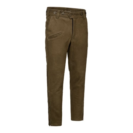 Pantalon De Traque En Cuir Homme Deerhunter Strasbourg - Marron