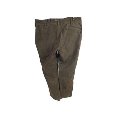 PANTALON DE TRAQUE HOMME DEERHUNTER STRASBOURG LEATHER BOOT TROUSERS - CHOCOLAT - 58 OCCASION