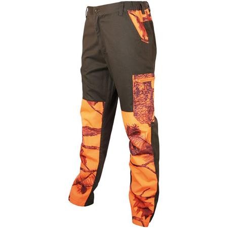 Pantalon De Traque Homme Treeland T582 Maquisard - Vert/Camou Orange