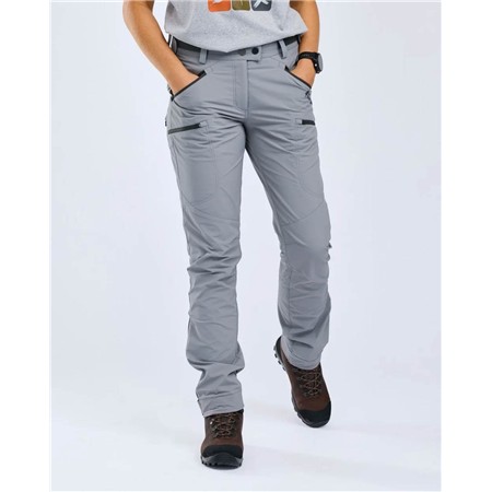 PANTALON FEMME PINEWOOD ABISKO LIGHT STRETCH - MID GREY