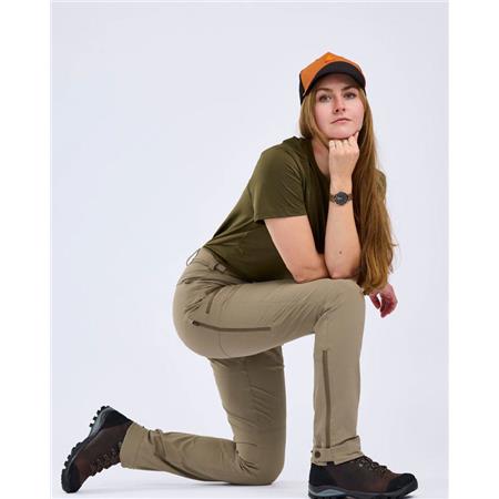 PANTALON FEMME PINEWOOD ABISKO LIGHT STRETCH - MOLE MARRON