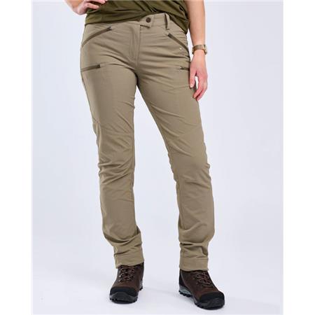 PANTALON FEMME PINEWOOD ABISKO LIGHT STRETCH - MOLE MARRON