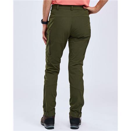 PANTALON FEMME PINEWOOD ABISKO LIGHT STRETCH - MOSS GREEN/MOSS GREEN