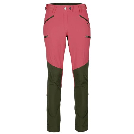 Pantalon Femme Pinewood Abisko - Pink Blush/Mossgreen