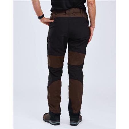 PANTALON FEMME PINEWOOD CARIBOU TC - MARRON/NOIR