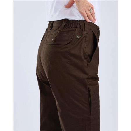 PANTALON FEMME PINEWOOD FINNVEDEN OUTDOOR - MARRON