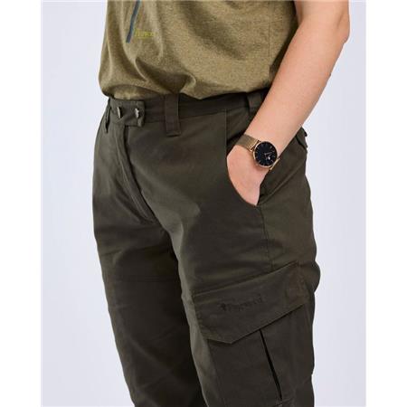 PANTALON FEMME PINEWOOD FINNVEDEN OUTDOOR - MOSS GREEN