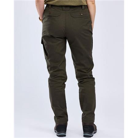 PANTALON FEMME PINEWOOD FINNVEDEN OUTDOOR - MOSS GREEN