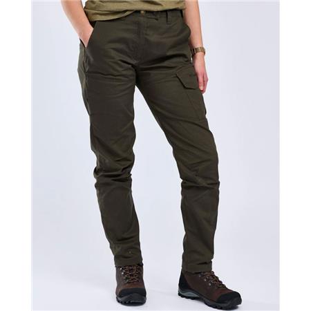 PANTALON FEMME PINEWOOD FINNVEDEN OUTDOOR - MOSS GREEN