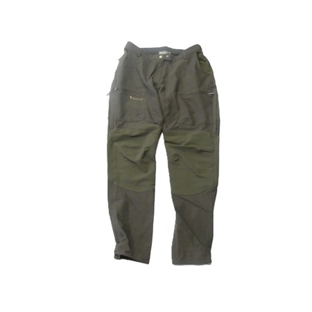 Pantalon Femme Pinewood Furudal Caribou Hunt Suede Brown -Dark Olive-46L - Standard