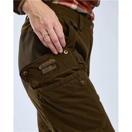 PANTALON FEMME PINEWOOD SMÅLAND FOREST PADDED - SUEDE BROWN