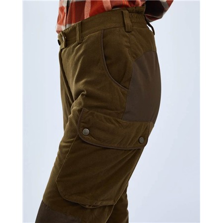 PANTALON FEMME PINEWOOD SMÅLAND FOREST PADDED - SUEDE BROWN