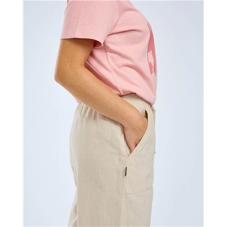PANTALON FEMME PINEWOOD VÄRNAMO INSECTSAFE HEMP MIX - LINEN BEIGE