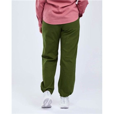 PANTALON FEMME PINEWOOD VÄRNAMO INSECTSAFE HEMP MIX - PINE GREEN
