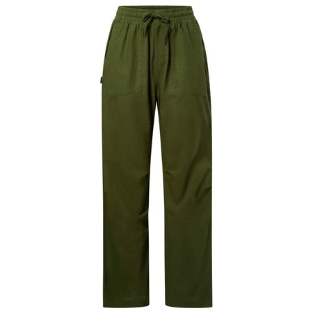 Pantalon Femme Pinewood Värnamo Insectsafe Hemp Mix - Pine Green