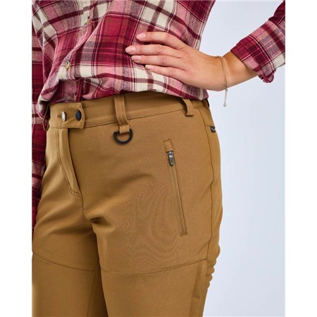 PANTALON FEMME PINEWOOD WILDA STRETCH SHELL - SANDSTONE