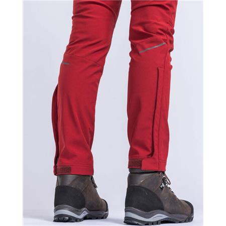 PANTALON FEMME PINEWOOD WILDA STRETCH SHELL - TOMATO