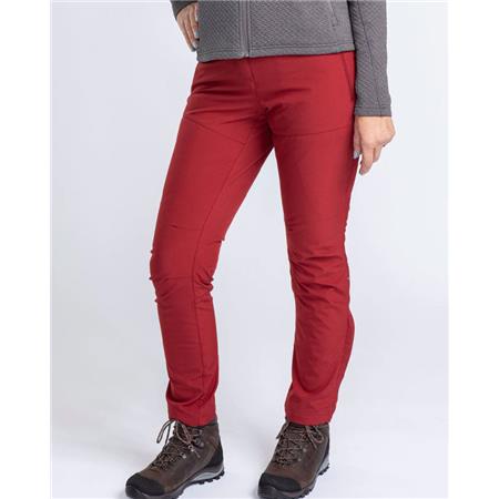 PANTALON FEMME PINEWOOD WILDA STRETCH SHELL - TOMATO