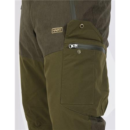 PANTALÓN HOMBRE HART TAUNUS XHP-TW - VERDE