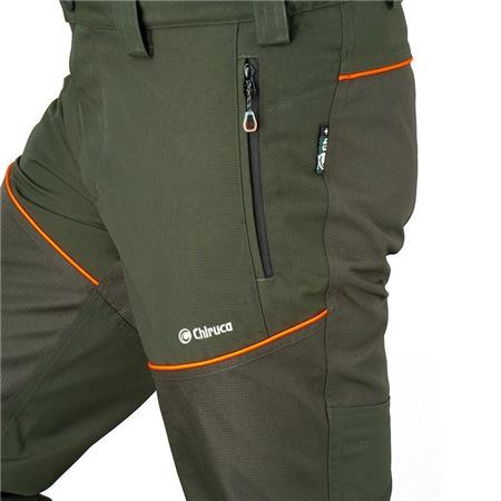 PANTALON HOMME CHIRUCA EBBE BÉCASSE - VERT/ORANGE