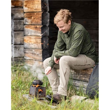 PANTALON HOMME PINEWOOD ABISKO LIGHT STRETCH - MOLE BROWN