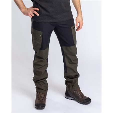 PANTALON HOMME PINEWOOD FINNVEDEN TRAIL HYBR - NOIR/VERT