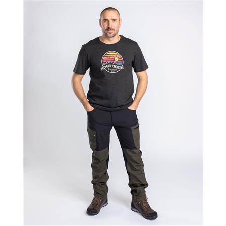PANTALON HOMME PINEWOOD FINNVEDEN TRAIL HYBR - NOIR/VERT