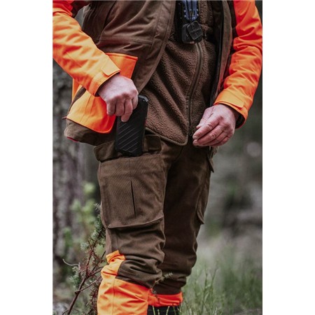PANTALON HOMME PINEWOOD FURUDAL EXPERT 2L HUNTING - OLIVE GREEN/ORANGE