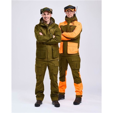 PANTALON HOMME PINEWOOD FURUDAL EXPERT 2L HUNTING - OLIVE GREEN/ORANGE