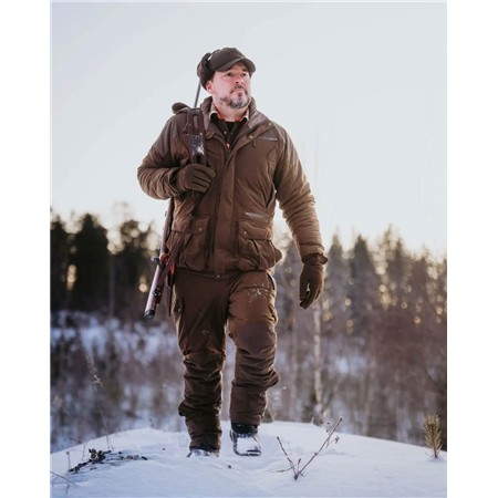 PANTALON HOMME PINEWOOD SMÅLAND FOREST PADDED - SUEDE BROWN