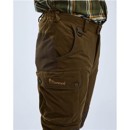 PANTALON HOMME PINEWOOD SMÅLAND FOREST PADDED - SUEDE BROWN