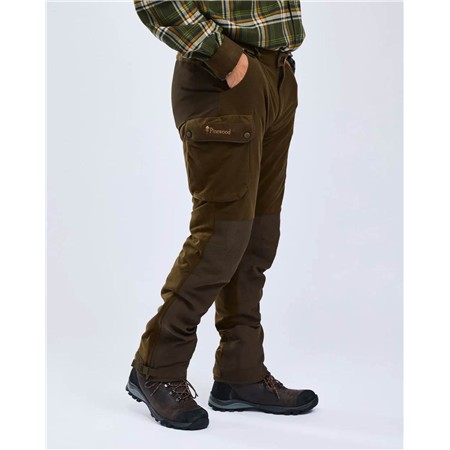 PANTALON HOMME PINEWOOD SMÅLAND FOREST PADDED - SUEDE BROWN