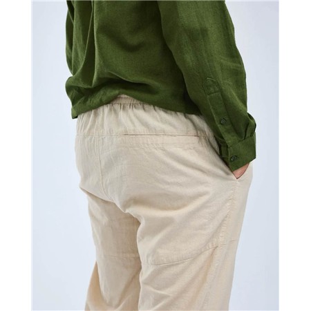 PANTALON HOMME PINEWOOD VÄRNAMO INSECTSAFE HEMP MIX - LINEN BEIGE