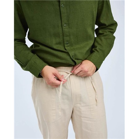 PANTALON HOMME PINEWOOD VÄRNAMO INSECTSAFE HEMP MIX - LINEN BEIGE