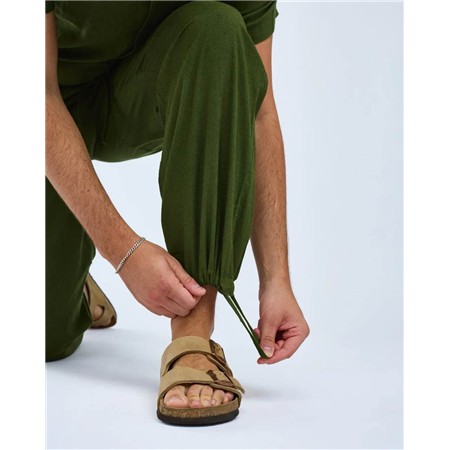 PANTALON HOMME PINEWOOD VÄRNAMO INSECTSAFE HEMP MIX - PINE GREEN